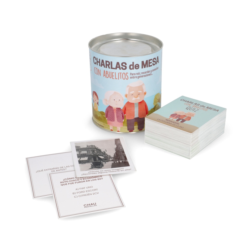Charlas de mesa con Abuelitos