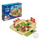 Bloques madera 90 piezas granja