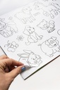 Block de stickers coloreables