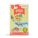 Mamíferos del Uruguay 12 puzzles - 2 piezas