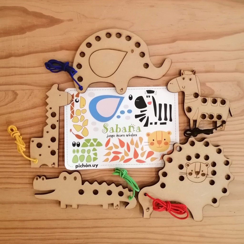 Animales de enhebrar