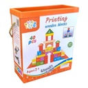 Bloques madera 40 piezas Castillo