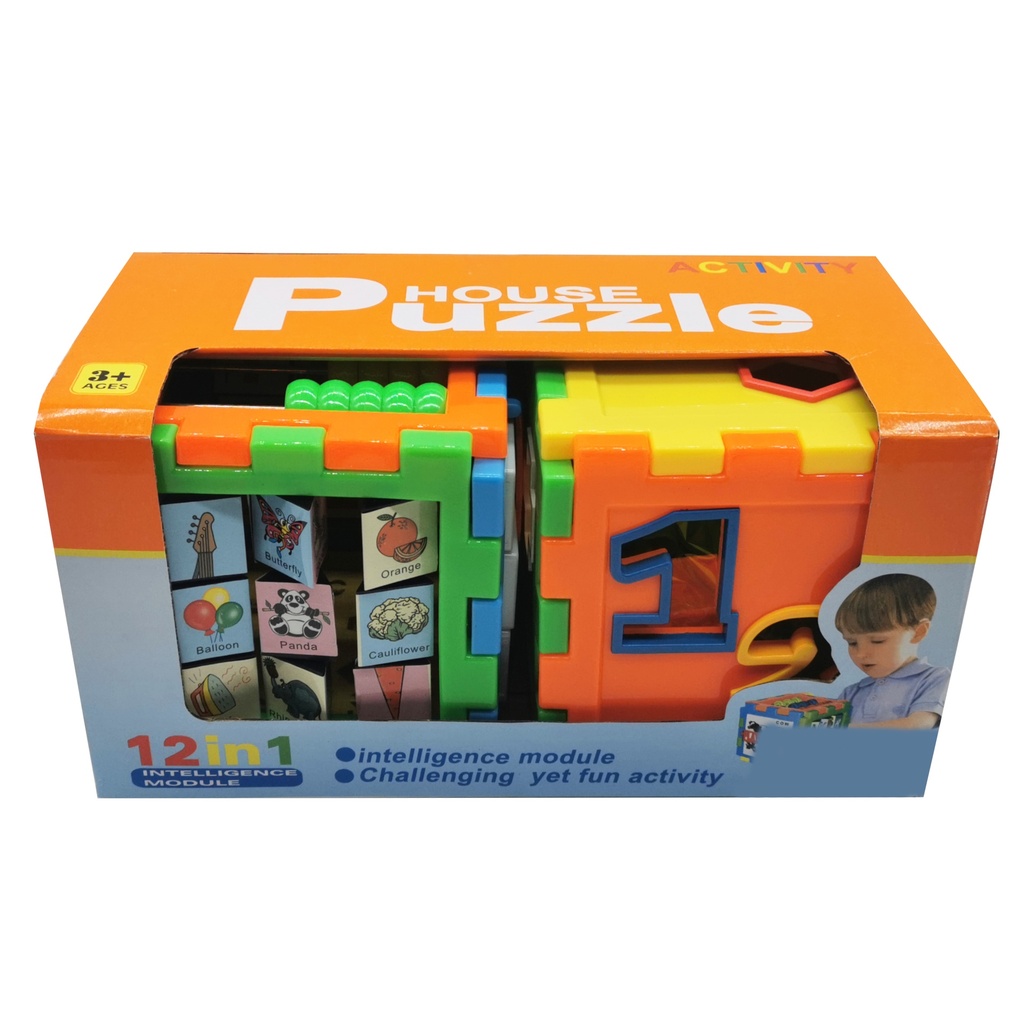 Cubos encastre con actividades