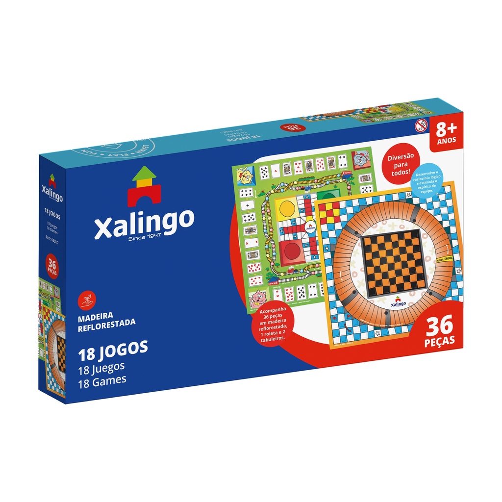 Juego de mesa 18 en 1