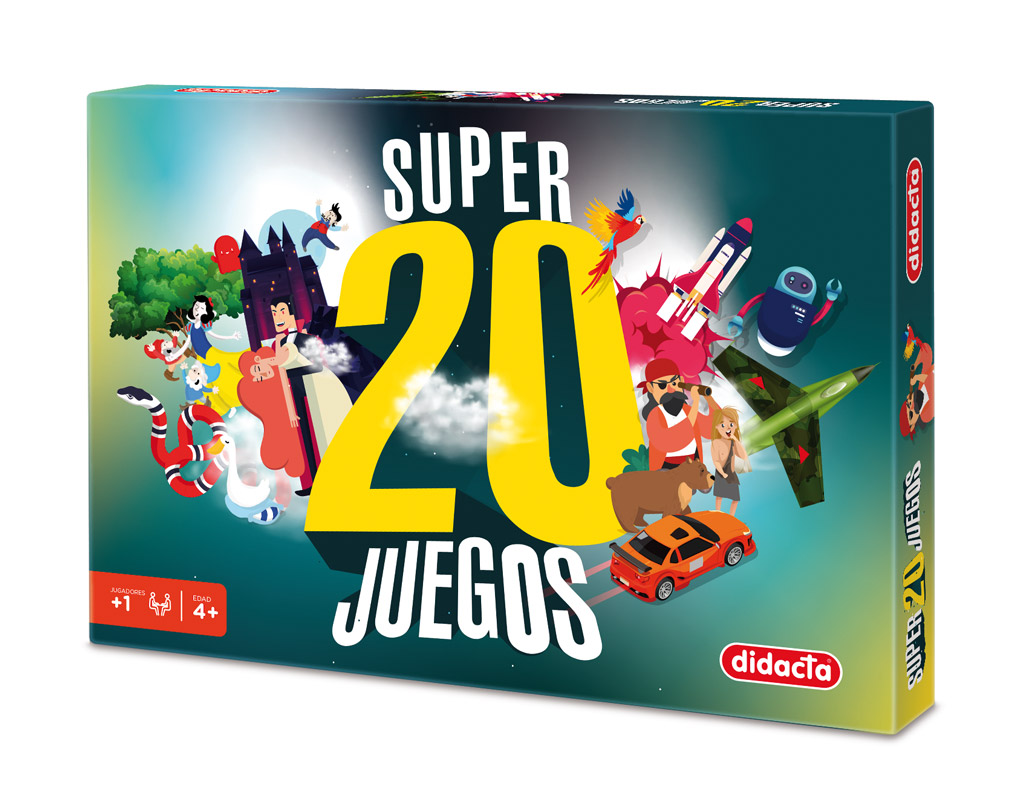 Juego de mesa Super 20 Juegos