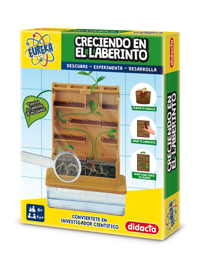 Juego experimentos Creciendo en Laberinto