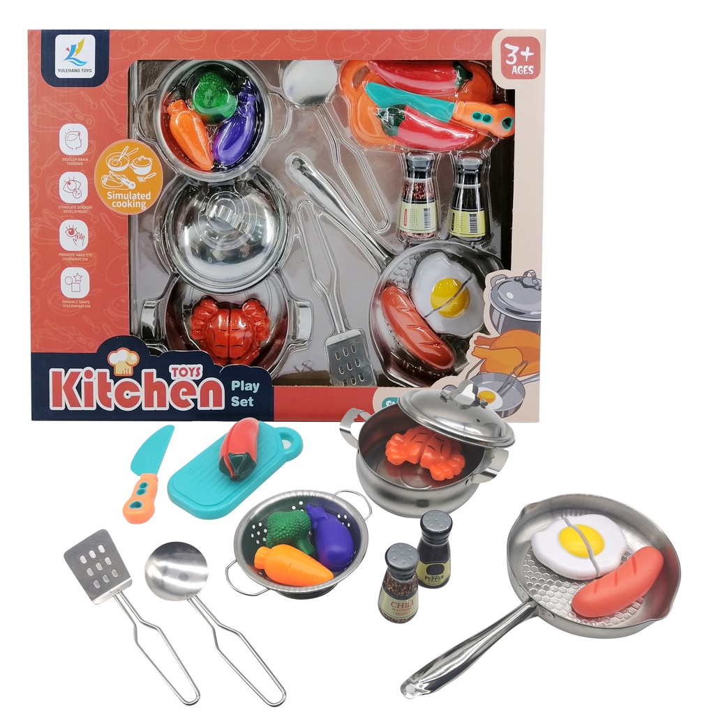 Kit de cocina metal con accesorios