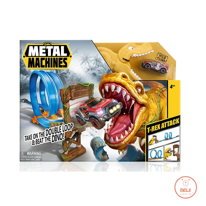 Pista Dinosaurios Metal Machines T-Rex