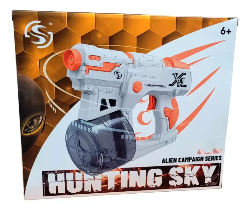 Pistola de agua a pilas