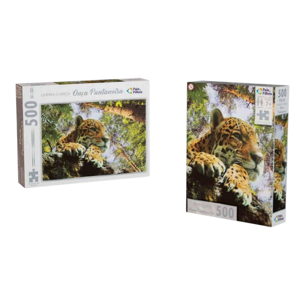 Puzzle 500 piezas Jaguar del Pantano