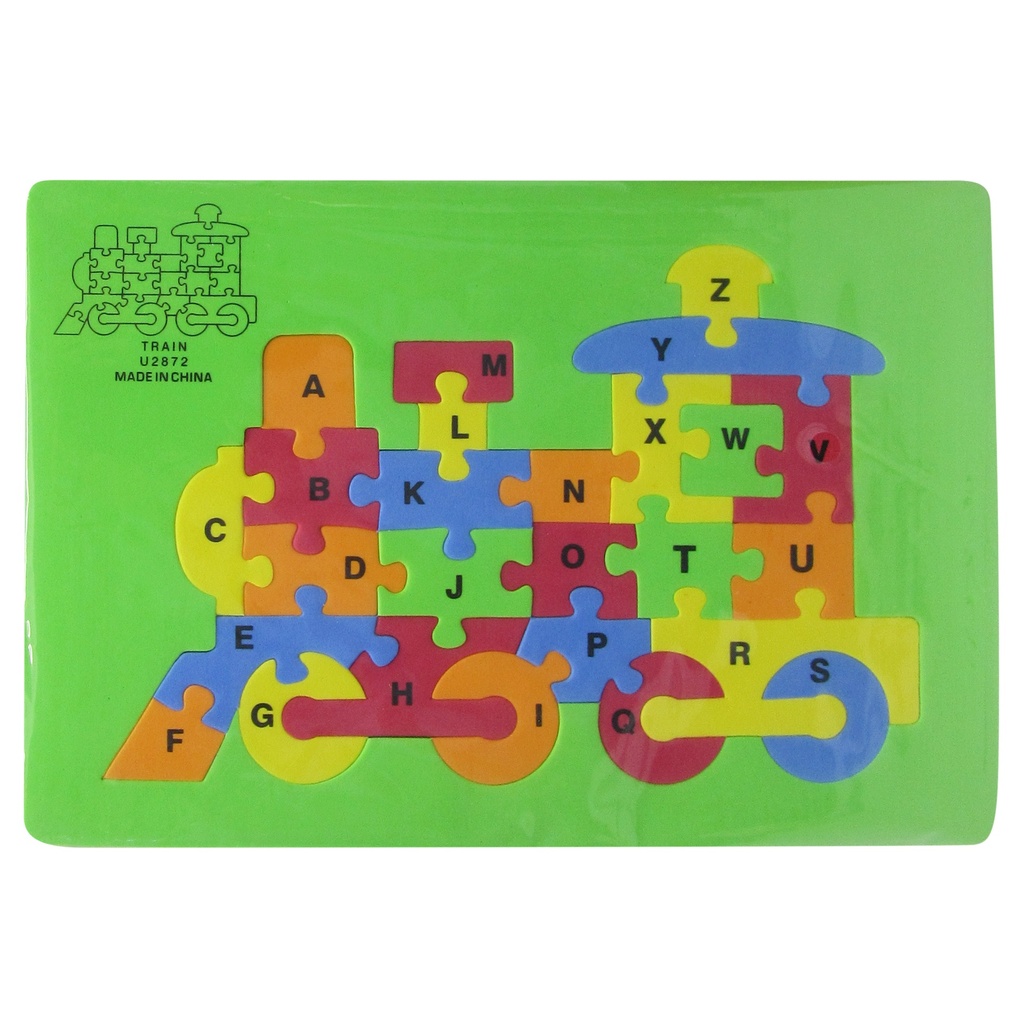 Puzzle goma eva Abecedario