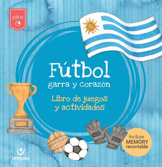 Libro de actividades Fútbol, garra y corazón