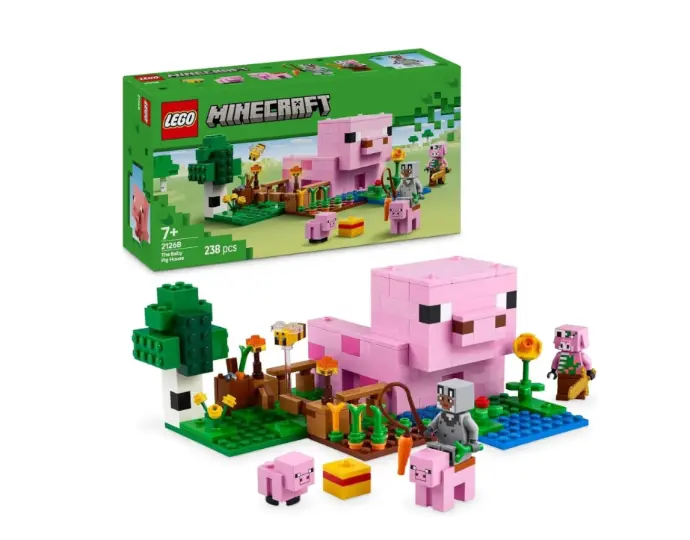 Lego Minecraft La casa del cerdito bebé