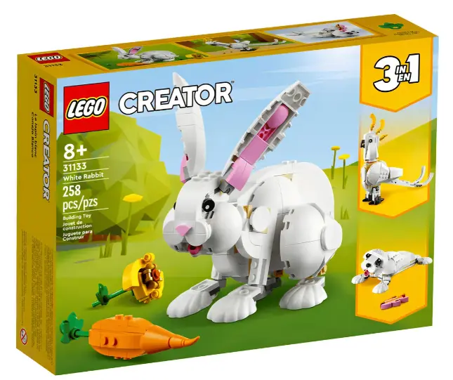Lego Creator conejo blanco  