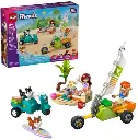 Lego Friends mascotas surfista y aventura sobre ruedas 