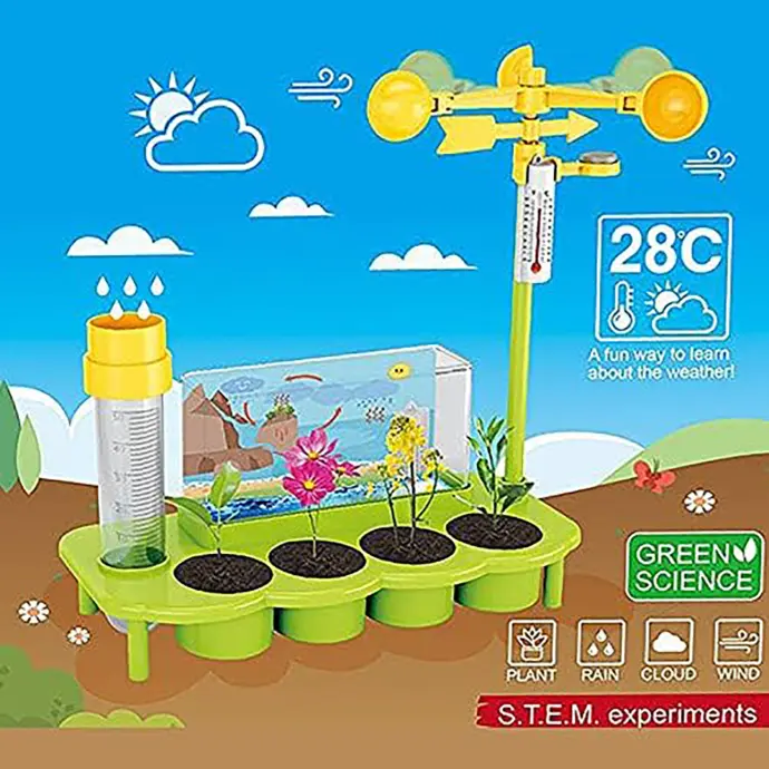 Juego experimentos Estación Meteorológica