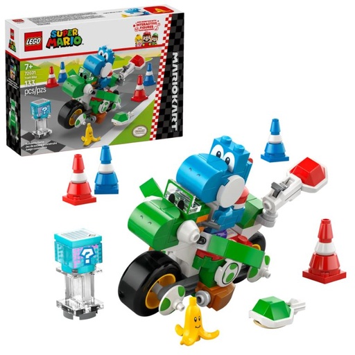 Lego Super Mario Kart Moto de Yoshi