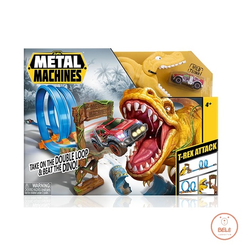 Pista Dinosaurios Metal Machines T-Rex