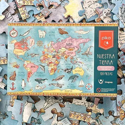 Puzzle 120 piezas Nuestra Tierra